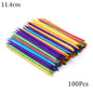 Nail Art Pusher Orange Wood Sticks Cuticle Pusher 100/50pcs