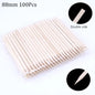 Nail Art Pusher Orange Wood Sticks Cuticle Pusher 100/50pcs