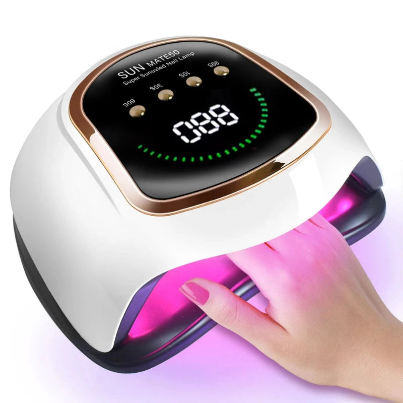 LED Nail Lamp -Fast Curing for All polishes,Professional 72W UV LED Lamp