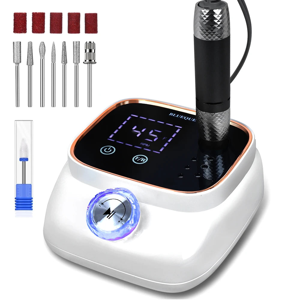 Professional Electric Nail Drill Machine 45000RPM