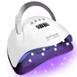 LED Nail Lamp -Fast Curing for All polishes,Professional 72W UV LED Lamp