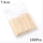 Nail Art Pusher Orange Wood Sticks Cuticle Pusher 100/50pcs