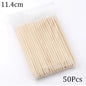 Nail Art Pusher Orange Wood Sticks Cuticle Pusher 100/50pcs